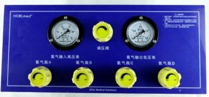 Four Oxygen Cylinders Alarm Function Medical Gas Manifold